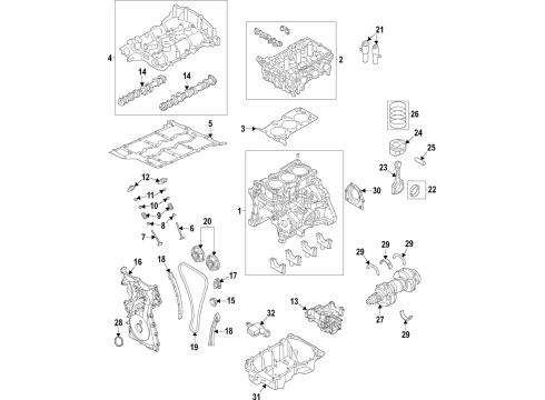 Engine Variable Tim Solenoid Diagram for HX7Z-6M280-A