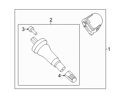 2021 Ford F-150 Tire Pressure Monitoring Diagram 2