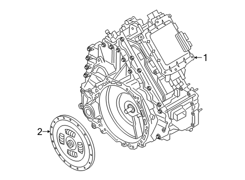 2020 Ford Escape Automatic Transmission Diagram 4