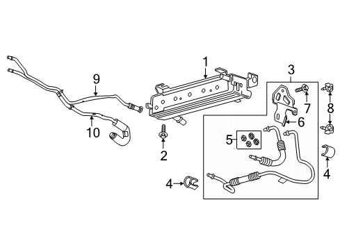 2020 Lincoln Navigator Trans Oil Cooler Diagram