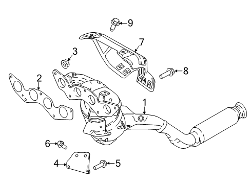 2020 Ford EcoSport Exhaust Manifold Diagram 2