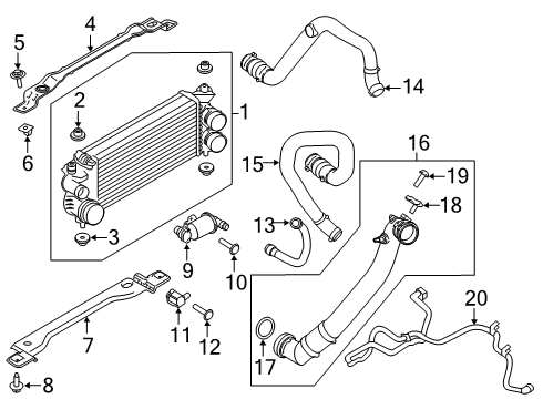 2023 Ford Expedition MODULE - ENGINE CONTROL - EEC Diagram for NL7Z-12A650-GA