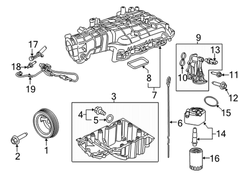 2023 Ford Transit INDICATOR ASY - OIL LEVEL Diagram for PK4Z-6750-A