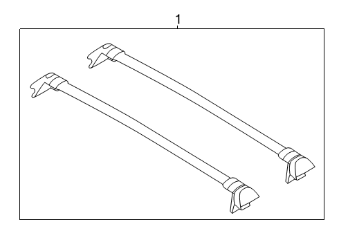2020 Ford Explorer Luggage Carrier Diagram 2