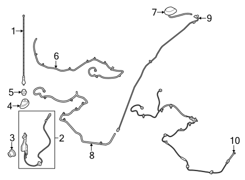 2023 Ford E-Transit Navigation System Diagram