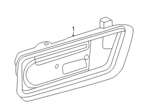 2021 Ford Bronco Sport LAMP ASY Diagram for M1PZ-15A201-A