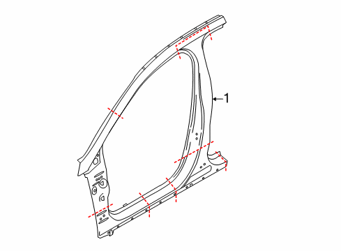 2020 Ford SSV Plug-In Hybrid Aperture Panel Diagram