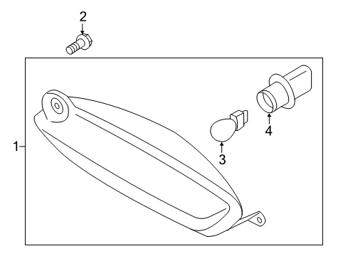 2021 Ford Mustang Bulbs Diagram 6
