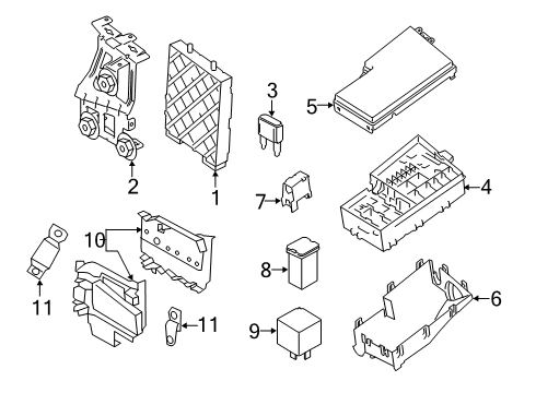 2021 Ford Transit Connect Fuse & Relay Diagram