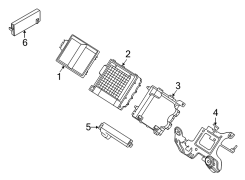 2022 Ford E-350/E-350 Super Duty Fuse & Relay Diagram 1