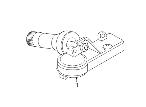 2021 Ford Transit Connect Tire Pressure Monitoring Diagram
