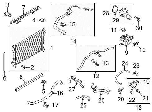 1989 Ford Bronco SENSOR ASY Diagram for AA5Z-9F479-E