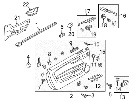 2021 Ford Mustang Power Seats Diagram 1