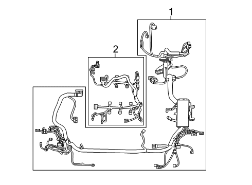 2022 Lincoln Nautilus Wiring Harness Diagram