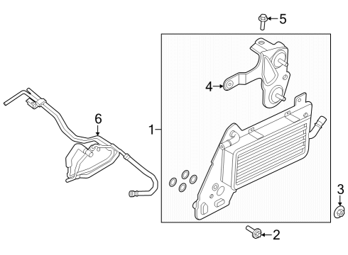 2022 Ford Expedition Oil Cooler Diagram 2