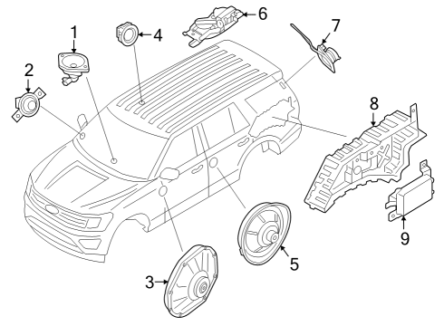2024 Ford Expedition Sound System Diagram 4