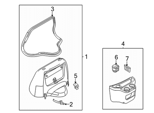 2022 Ford E-350/E-350 Super Duty Engine Cover & Components Diagram 2