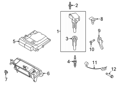 2023 Ford Bronco Ignition System Diagram 1
