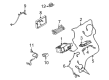 Diagram for Ford Turn Signal Switch - LB5Z-3F791-SB