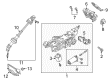 Diagram for Ford Police Interceptor Sedan Steering Column - DG1Z-3C529-Y