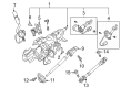 Diagram for Ford F-350 Super Duty Power Steering Assist Motor - HC3Z-3F840-C