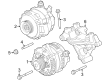 Diagram for Ford Alternator Bracket - PC3Z-10A313-A