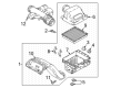 Diagram for 2022 Ford F-150 Air Intake Coupling - ML3Z-9B659-D