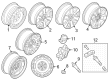 Diagram for Ford Bronco Wheel Cover - M2DZ-1130-B