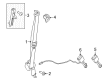 Diagram for Ford E-Transit Seat Belt - MK4Z-14611B08-AA