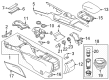 Diagram for Ford Mustang Center Console Base - FR3Z-63045B30-CB