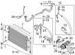 Diagram for Ford A/C Accumulator - 7T4Z-19C836-B