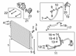 Diagram for 2023 Lincoln Aviator A/C Compressor - L1MZ-19703-A