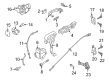 Diagram for Ford Window Switch - KB3Z-14529-BA