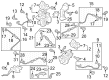 Diagram for Ford Turbocharger - ML3Z-6K682-C