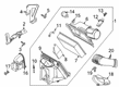 Diagram for Ford F-250 Super Duty Air Filter Box - LC3Z-9600-G