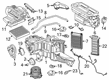 Diagram for Ford F-150 Lightning Heater Core - HL3Z-19A618-AC