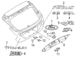 Diagram for Ford Police Interceptor Sedan Emblem - BE5Z-9942528-B