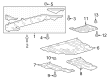 Diagram for Ford Air Deflector - KT4Z-8310-D