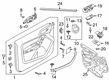 Diagram for Ford Ranger Door Seal - EB3Z-2621456-B