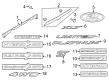 Diagram for Ford Explorer Emblem - LB5Z-8213-B