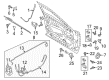 Diagram for Lincoln Continental Door Handle - GD9Z-5422404-ADPTM