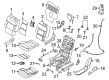 Diagram for Ford Explorer Seat Motor - L1MZ-78600E22-A