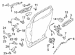 Diagram for 2022 Lincoln Nautilus Door Handle - HA1Z-5822601-CB