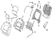 Diagram for Ford Bronco Seat Cover - M2DZ-9864417-DB