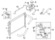 Diagram for Ford Thermostat - BL3Z-8575-B
