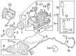 Diagram for Ford Bronco Dipstick - MB3Z-6750-F
