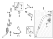 Diagram for Ford F-150 Seat Belt - JL3Z-63611B08-AD