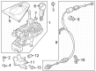 Diagram for Ford Mustang Shift Cable - PR3Z-7E395-A