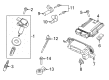 Diagram for Ford Mustang Spark Plug - CYFS-12F-1X