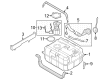 Diagram for Ford Fuel Tank Vent Valve - 4C2Z-9B593-A
